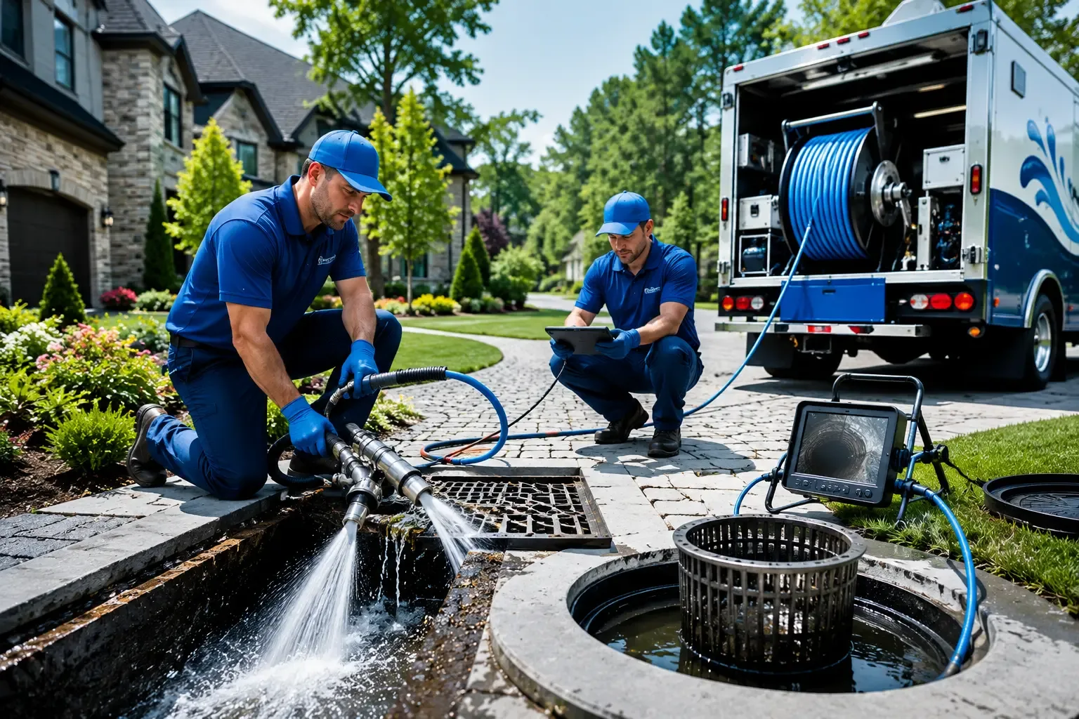 Local outdoor drain cleaning professionals in Blanchard, IA
